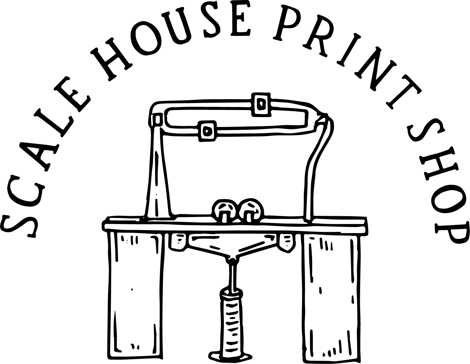 Two Rivers Printmaking Studio logo